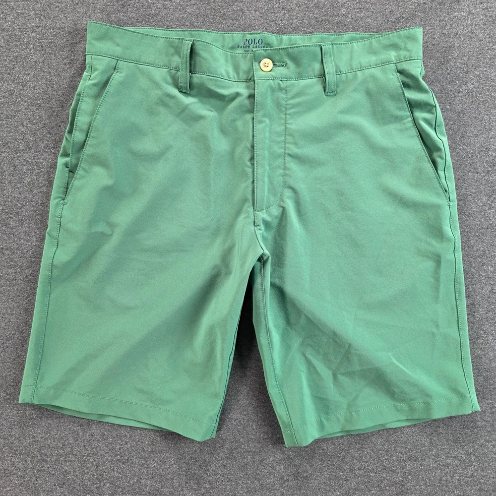 Polo Ralph Lauren Beach Stretch Hybrid Shorts w/ Pony Logo Quick Dry 33"
